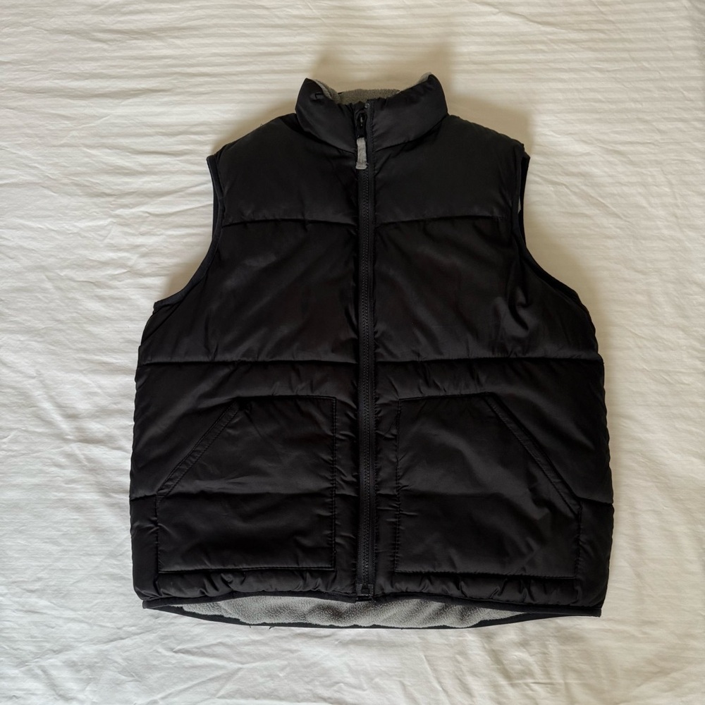 Old Navy Gray Fleece Jacket